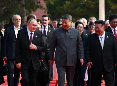 china unstoppable says xi with kim putin at his side china unstoppable says xi with kim putin at his side