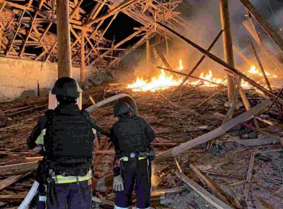 russian strikes on ukraine including kyiv kill 8