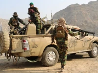 taliban soldiers load a rocket launcher in a vehicle following exchanges of fire between pakistan and afghanistan forces near torkham border in afghanistan on february 27 2026 photo reuters