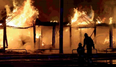 russia hits steel plant in new strikes on ukraine