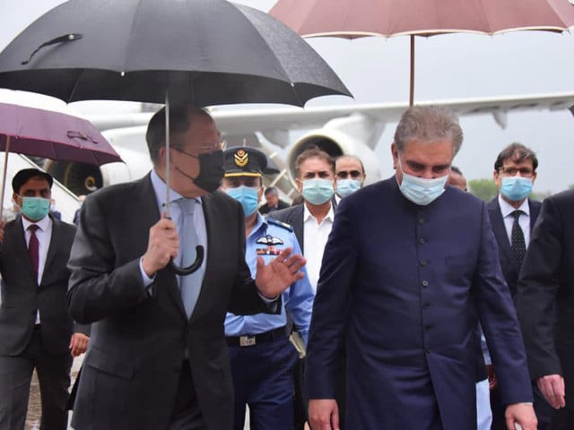 russian foreign minister sergei lavrov arrived in islamabad photo mofa file russian foreign minister sergei lavrov arrived in islamabad photo mofa file