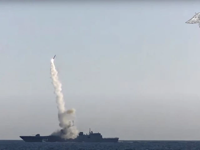 tsirkon zircon hypersonic cruise missile is fired from guided missile frigate admiral gorshkov in the white sea in this still image taken from video released july 19 2019 source reuters