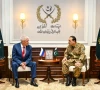 cdf field marshal asim munir in a meeting with russian interior minister vladimir kolokoltsev at general headquarters ghq in rawalpindi on october 14 2026 photo ispr
