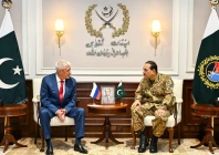 cdf field marshal asim munir in a meeting with russian interior minister vladimir kolokoltsev at general headquarters ghq in rawalpindi on october 14 2026 photo ispr