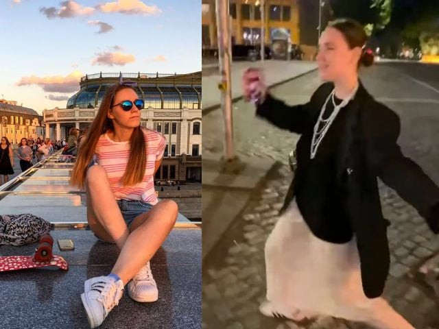 russian tiktoker dies after falling down subway stairs while filming