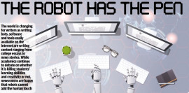 robot has pen the world of ai writing tools