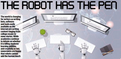 robot has pen the world of ai writing tools robot has pen the world of ai writing tools