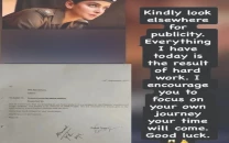 saba qamar rebuts case over police uniform