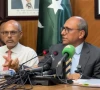 sindh minister for labour human resources and social protection saeed ghani addressing a press conference at the sindh assembly s committee room on july 14 2026 photo express