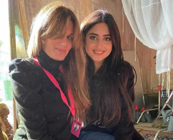 in pictures sajal aly jemima goldsmith on the sets of new film in pictures sajal aly jemima goldsmith on the sets of new film