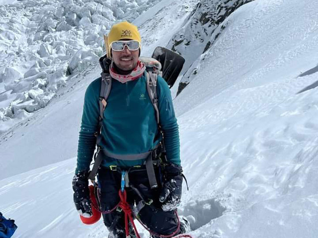 sajid sadpara has made a name for himself in the alpine community with his summits of the most daunting peaks at a young age photo twitter abdulkhalidpti