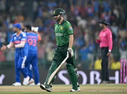 another blow for pakistan as babar azam departs fourth wicket down another blow for pakistan as babar azam departs fourth wicket down