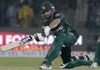 agha rizwan lead pakistan to tri series final with six wicket win over south africa