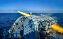 pakistan navy conducts successful live firing of new air defence missile pakistan navy conducts successful live firing of new air defence missile