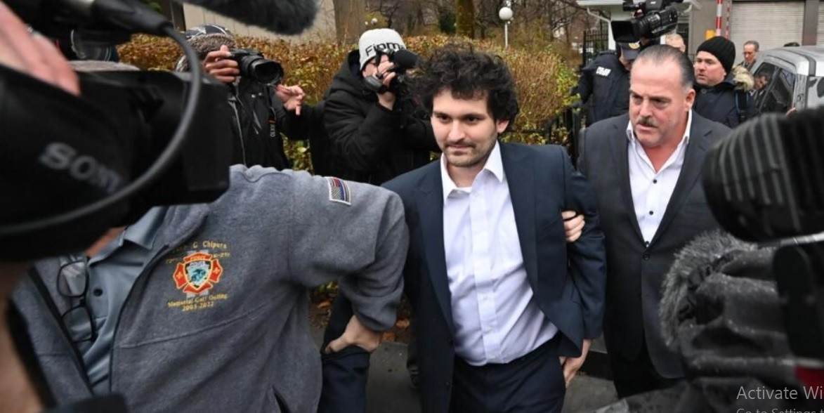 ftx founder sam bankman fried leaves following his arraignment in new york city on december 22 2022 ed jones afp