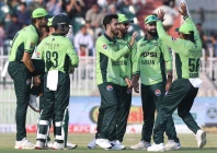 arafat minhas took 5 32 on odi debut against australia to become the first pakistani bowler to claim a five wicket haul on debut photo pcb arafat minhas took 5 32 on odi debut against australia to become the first pakistani bowler to claim a five wicket haul on debut photo pcb