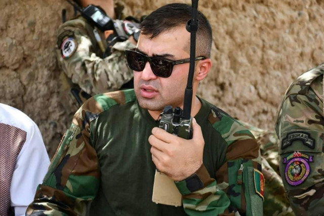 sami sadat is the highest ranking army officer in southern afghanistan and is leveraging social weapon in the fight against the taliban handout public relation office of 215 maiwand corps afp sami sadat is the highest ranking army officer in southern afghanistan and is leveraging social weapon in the fight against the taliban handout public relation office of 215 maiwand corps afp