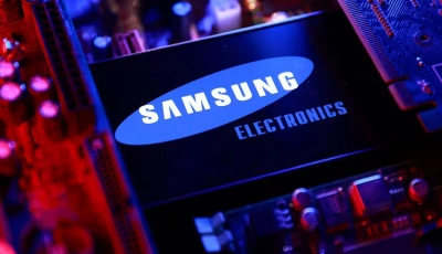 a samsung electronics logo and a computer motherboard appear in this illustration taken august 25 2025 photo reuters