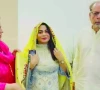sanam marvi with noorul huda shah and ahmed shah photo express screengrab
