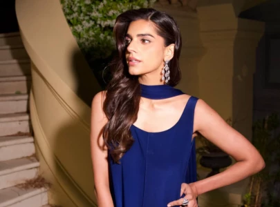 sanam saeed pays tribute to pakistani cinema icon shamim ara during cannes debut