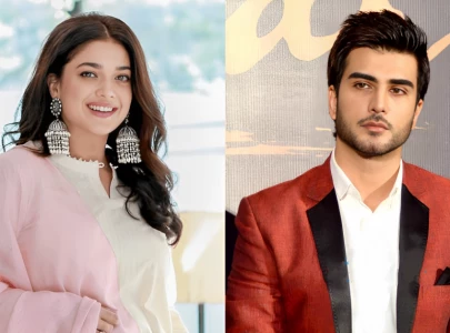on national tv imran abbas advises sanam jung to lose 10 kg