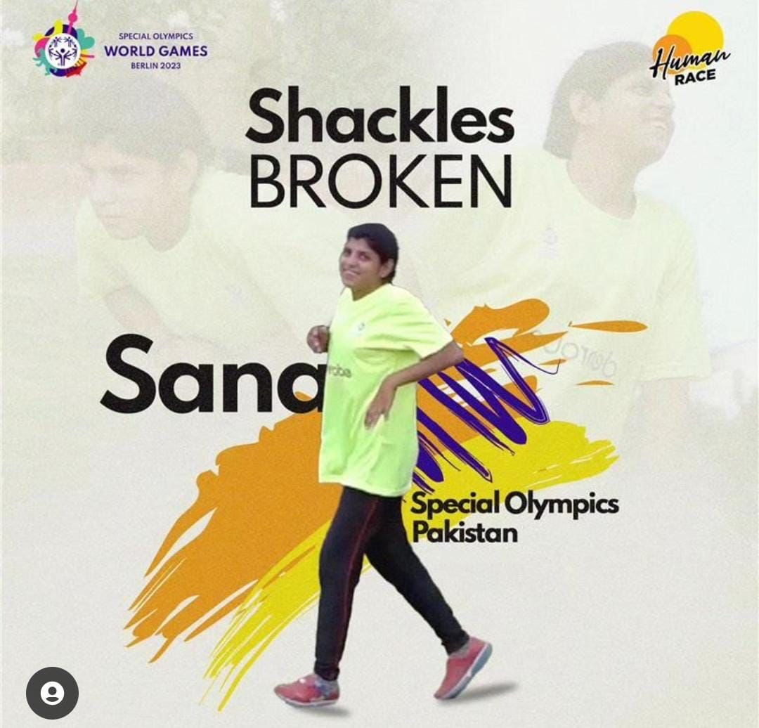 sana hailing from the city of mirpurkhas in the sindh province has been selected as one of the torchbearers by the organisers photo express