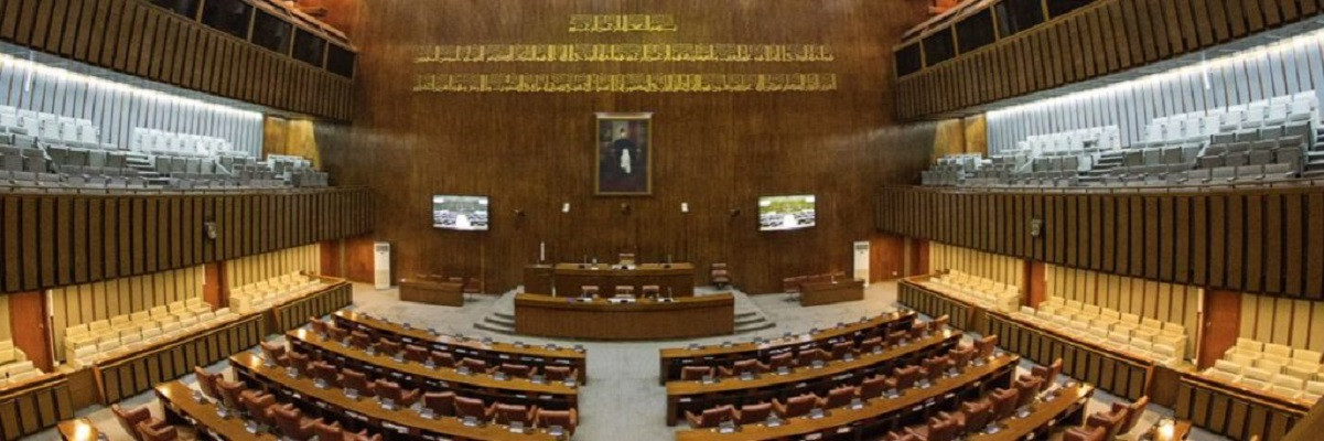 the anti rape investigation and trial amendment bill 2022 was presented in the house by senator humayun mohmand and was subsequently sent to the relevant committee by the senate chairman photo app