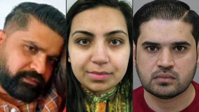 handout photos released by surrey police of urfan sharif l beinash batool and faisal malik photo afp handout photos released by surrey police of urfan sharif l beinash batool and faisal malik photo afp