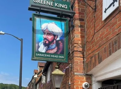 convicted terrorist sues pub over saracen s head sign claims it deeply offended him