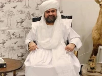 sarfraz bugti assumes the role of tribal chief in a formal ceremony photo sarfaraz bugti x