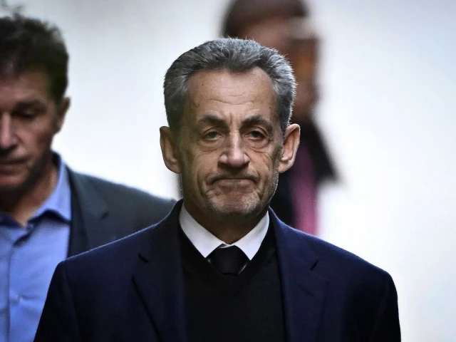 Former French president Sarkozy begins five-year prison term in Libya funds case