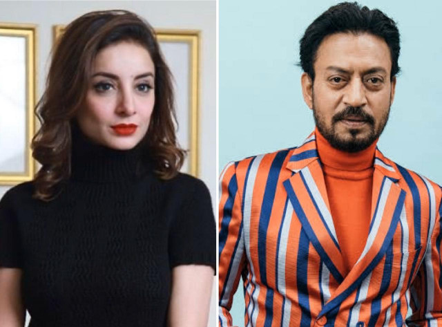 sarwat gilani and irrfan khan photo file sarwat gilani and irrfan khan photo file