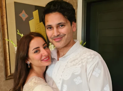 sarwat gilani fahad mirza blessed with baby girl