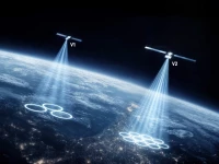 illustration of satellite communication shared by space x on social media