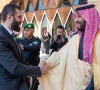 syria s new leader meets saudi crown prince syria s new leader meets saudi crown prince