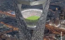 saudi arabia plans stadium atop 350 metre skyscraper for world cup 2034 saudi arabia plans stadium atop 350 metre skyscraper for world cup 2034