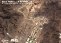 a satellite image shows the solid propellant motor plant in al duwadimi saudi arabia may 6 2025 photo planet labs pbc handout via reuters