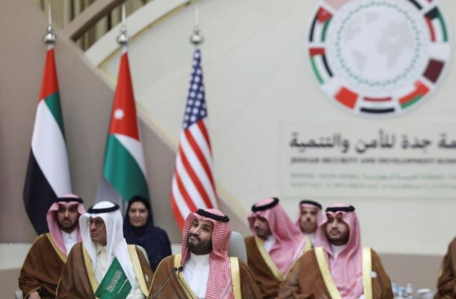 saudi crown prince mohammed bin salman attends an arab summit with u s president joe biden not seen in jeddah saudi arabia july 16 2022 photo reuters