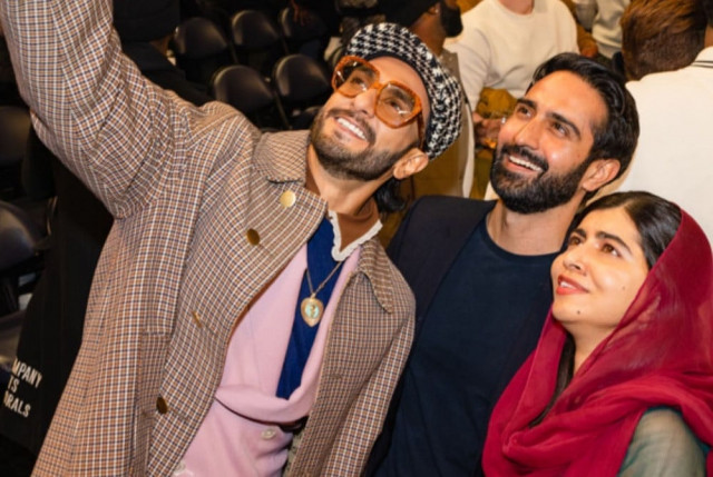malala yousafzai ranveer singh rub shoulders at nba all stars weekend 2023 malala yousafzai ranveer singh rub shoulders at nba all stars weekend 2023