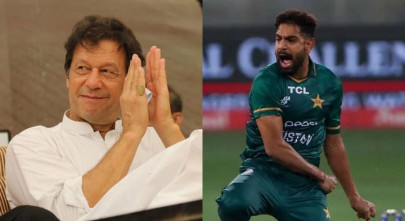 imran khan heaps praise on excellent bowler haris rauf
