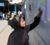 displaced palestinian student samar abu salmi 15 reads a list of names displayed in a school in khan younis in the southern gaza strip september 20 2026 photo reuters