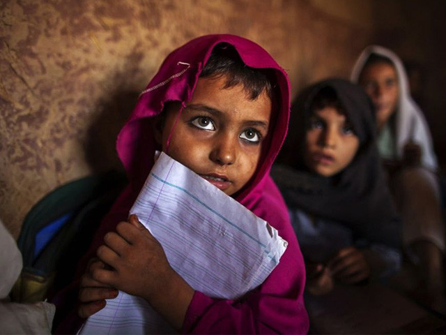 around 22 8 million children between the ages of five to 16 are out of school in pakistan photo reuters