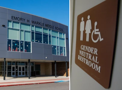 concerns raised after pennsylvania school installs windows in gender inclusive bathrooms