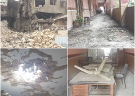 one week on blast hit school awaits repairs one week on blast hit school awaits repairs