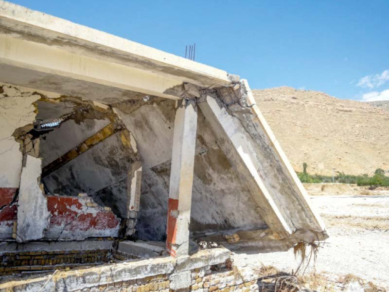 torrential downpour and subsequent devastating flash floods have inflicted huge damage on the education infrastructure as around 3 000 schools across 26 districts of balochistan have been destroyed or damaged photo file