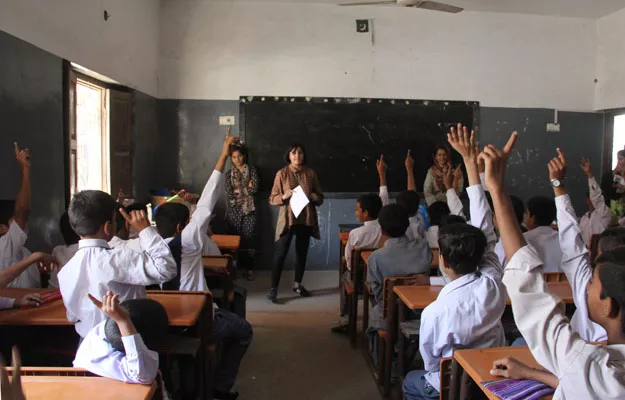 the kids eagerly participated in the interactive learning sessions photo ayesha mir express the kids eagerly participated in the interactive learning sessions photo ayesha mir express