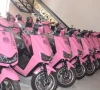 free scooters distributed among women
