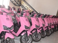 free scooters distributed among women