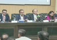 screen grab shows minister of energy and finance minister in a press briefing photo screen grab express