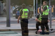 the video grab shows police arrested a suspect who allegedly attacked five muslims in edinburgh on june 19 2026 photo video grab uk politics x